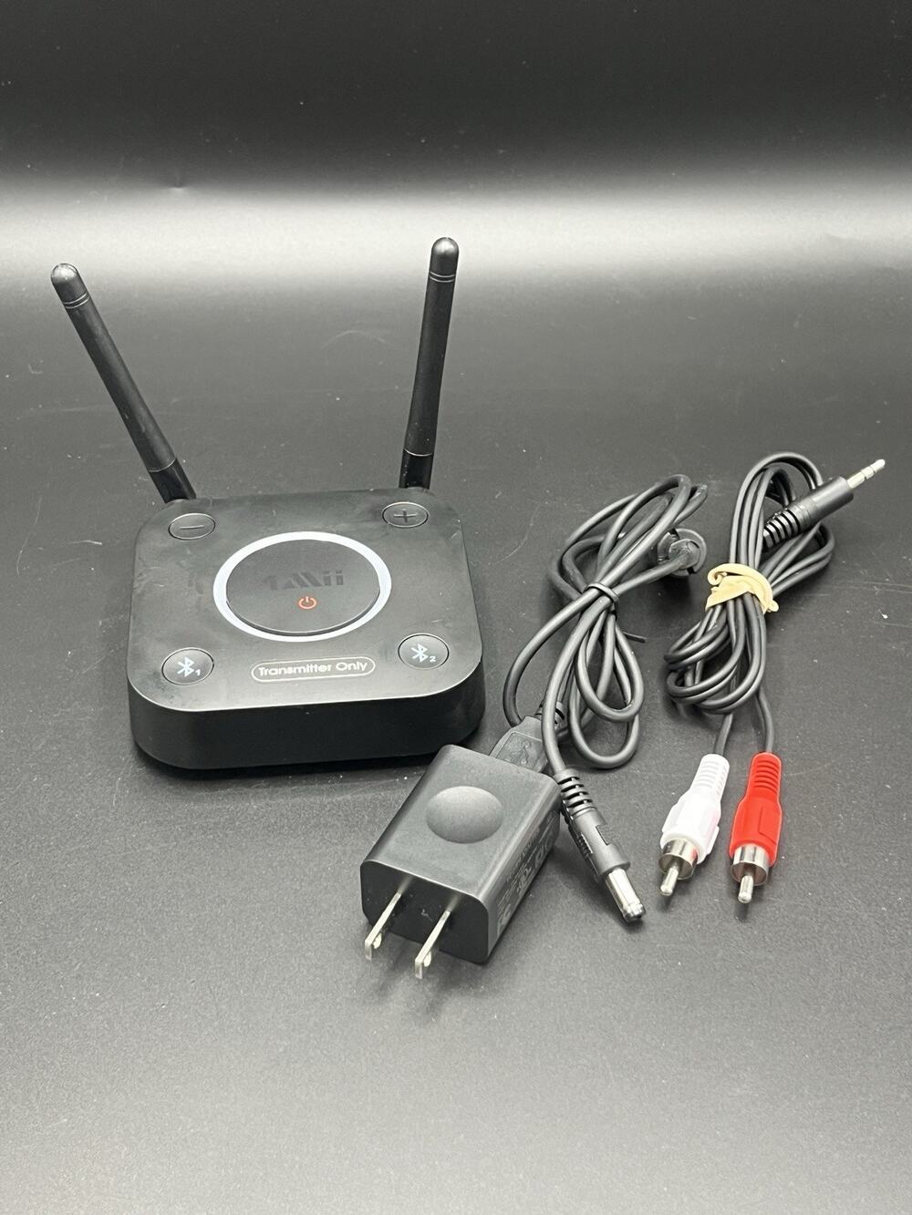 1Mii B06TX Bluetooth 5.3 Transmitter TV to Wireless Headphone/Speaker Long Range